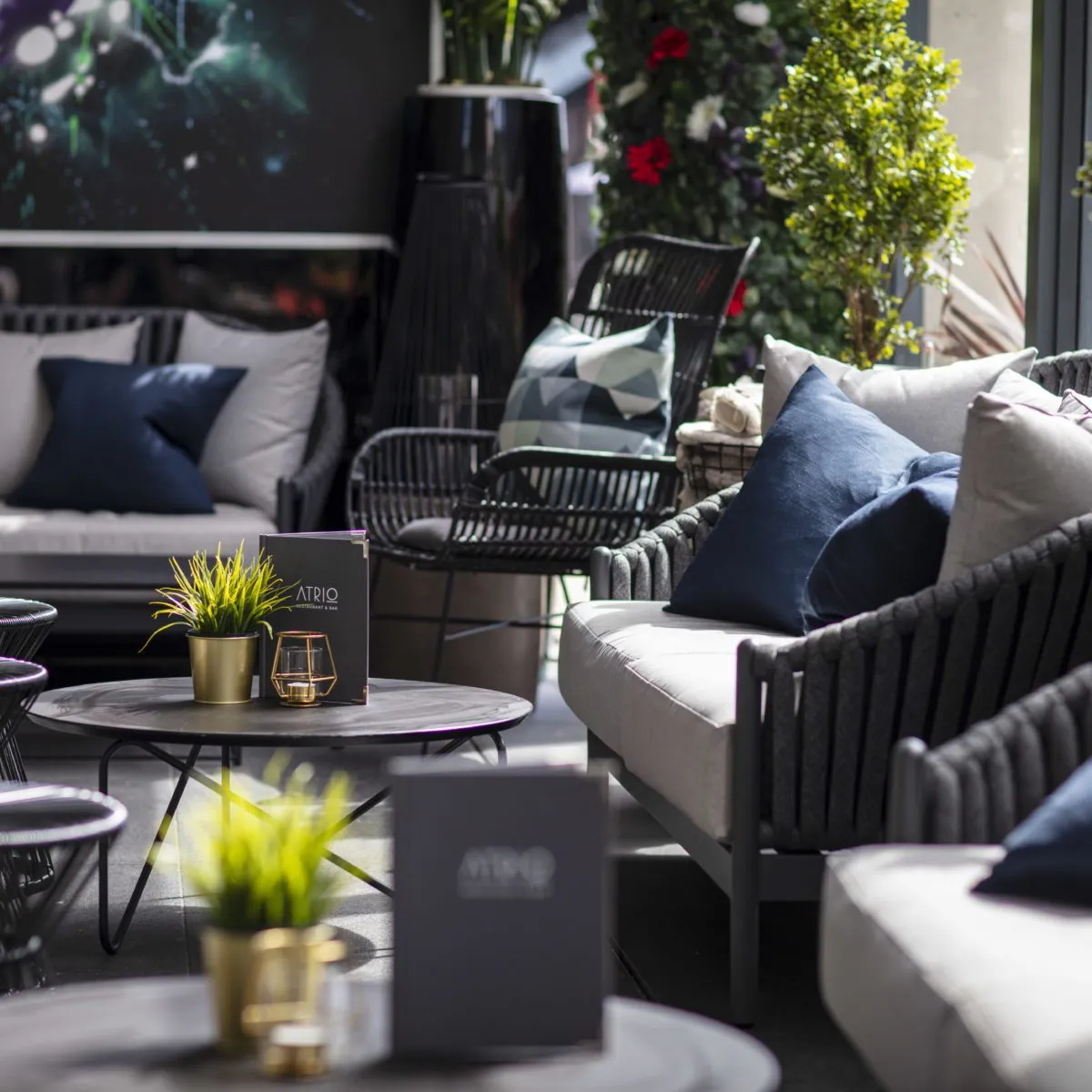 outdoor terrace