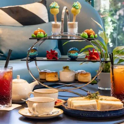 Under the Sea themed afternoon tea with ocean-inspired desserts in London